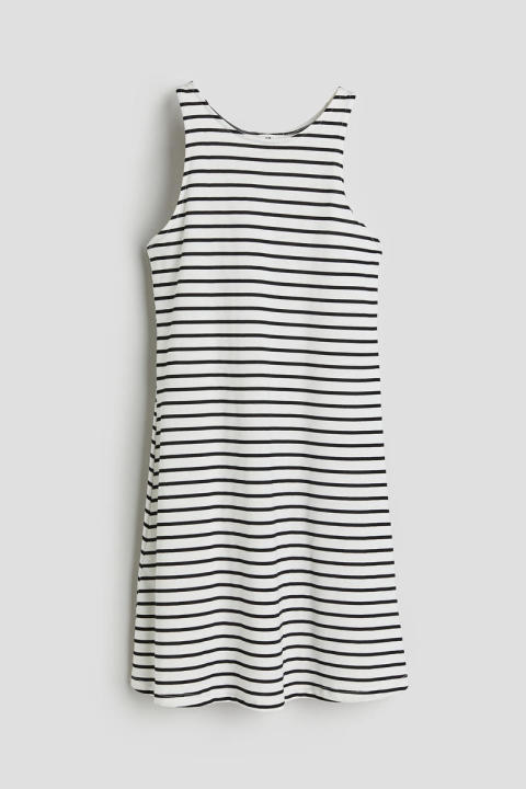 H&m sleeveless jersey dress on sale