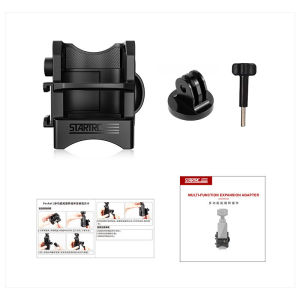 STARTRC สำหรับ DJI OSMO Pocket 3 อะแดปเตอร์ขยาย Mount Bracket ที่ยึดกรอบมัลติฟังก์ชั่น อุปกรณ์เสริม Osmo Pocket 3