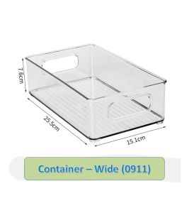 Transparent Food Keeper Storage Organizer Refrigerator Organizer Fridge Organizer Plastic Food Container冰箱收纳盒抽屉式塑料透明保鲜盒 0639M