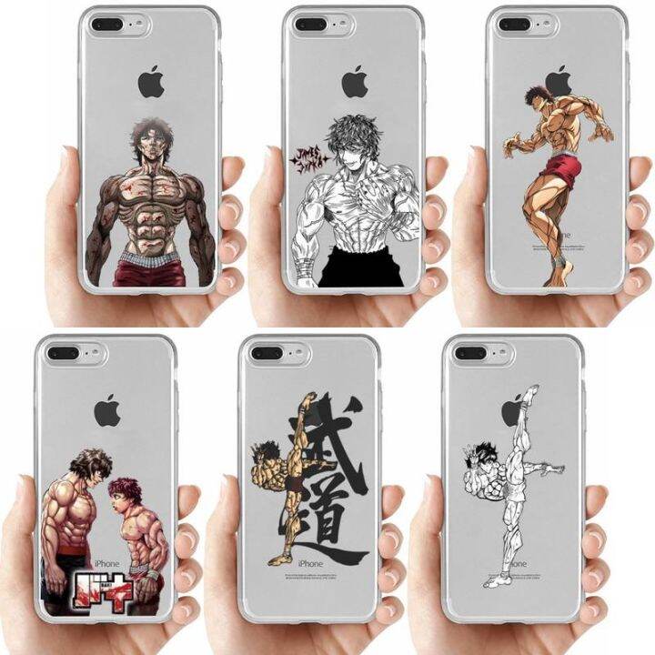 baki hanma Phone Case For iPhone 14 13 12 11 Pro Max XS X XR SE