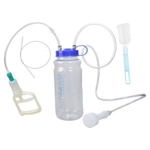 Portable Goat Milking Machine Breast Pumps Hand Vacuum Plastic Sheep for Small Farm