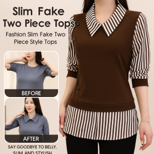 Dress Focus on Body Image Management Blouse Classy Cover Up Ones Belly Minimize the Appearance of Youth