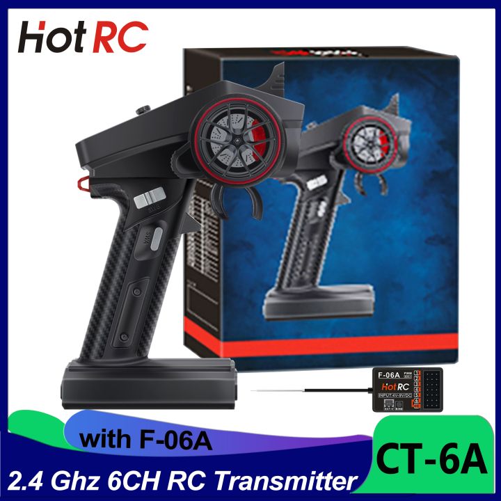 HOTRC CT-6A 6CH Channel One-Handed Control Radio