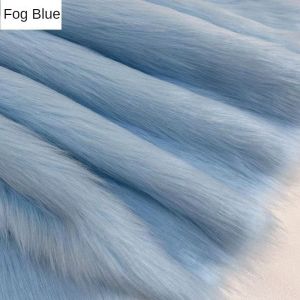 【Ship in 24H】50cm * 180cm 5CM Fur Imitation Fox Fur Coarse Cotton Cloth Plush Artificial Wool Handmade Animal Ears DIY Fabric Fur Vest Beast Pack Coarse Cotton Cloth