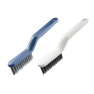2PCS Stiff Bristle Corner Gaps Cleaning Brush Ergonomic Grip Scrubber For Bathroom Kitchen Floor Efficient Cleaning