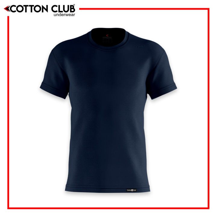 Cotton Club Roundneck T-Shirt Navy Blue UPT-01C Navy Blue Crew