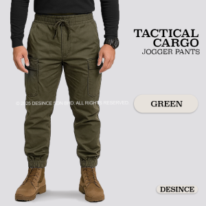 🇲🇾 DESINCE Men Casual Tactical Pants Military Trousers Multi Functional Pocket Work Pant Seluar Panjang Lelaki MP 061