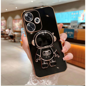 PROMO Casing Xiaomi POCO F6 Astronot Stand Premium TPU Soft Case