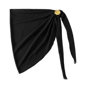 Phụ Nữ Của Bãi Biển Bọc Sarong Bìa up màu trơn Ngắn Bãi Biển Bìa up Bọc Váy khăn quấn bikini Váy Cho Kỳ Nghỉ