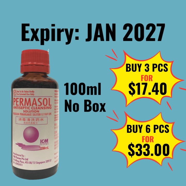Potassium Permanganate Gargle 100ml