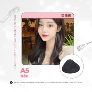 Thuốc nhuộm tóc TH PRO - Phủ bạc hạ nền tặng dụng cụ và gói siêu dưỡng TOPCHARM CHAMIS