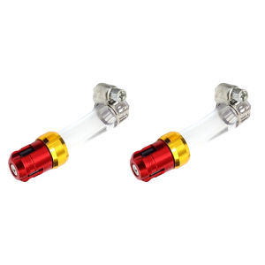 5 cái phổ Bộ lọc khí xe máy ống thoát nước CNC đầu hợp kim cắm con dấu thoát nước cắm xe tay ga phụ kiện xe máy