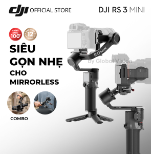 DJI RS 3 Mini Gimbal máy ảnh gọn nhẹ tay cầm chống rung camera tải trọng 2kg (DJI RS 3 Mini)