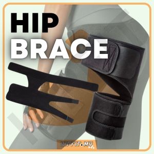 Adjustable Hip Brace – Compression Support Belt for Muscle Strain Prevention 护髋带 护腿带