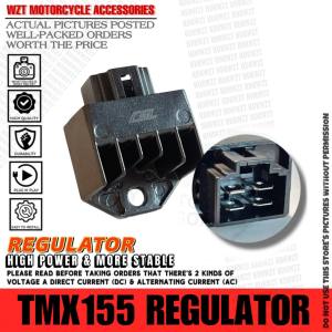 WZT HONDA TMX155 / TMX 155 4PINS REGULATOR RECTIFIER FOR MOTORCYCLE JAPAN QUALITY