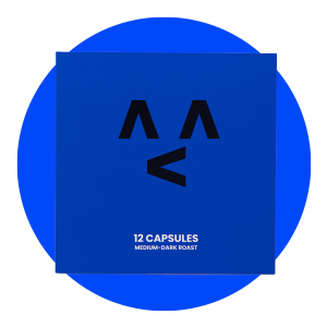 (3/6 Packs) TAG Espresso Tag Blue Medium-Dark Roast Arabica Coffee Capsules | No Coffee Machines Needed | Cocoa Butter Blend | Hot & Cold Coffee | Lower Unit Price