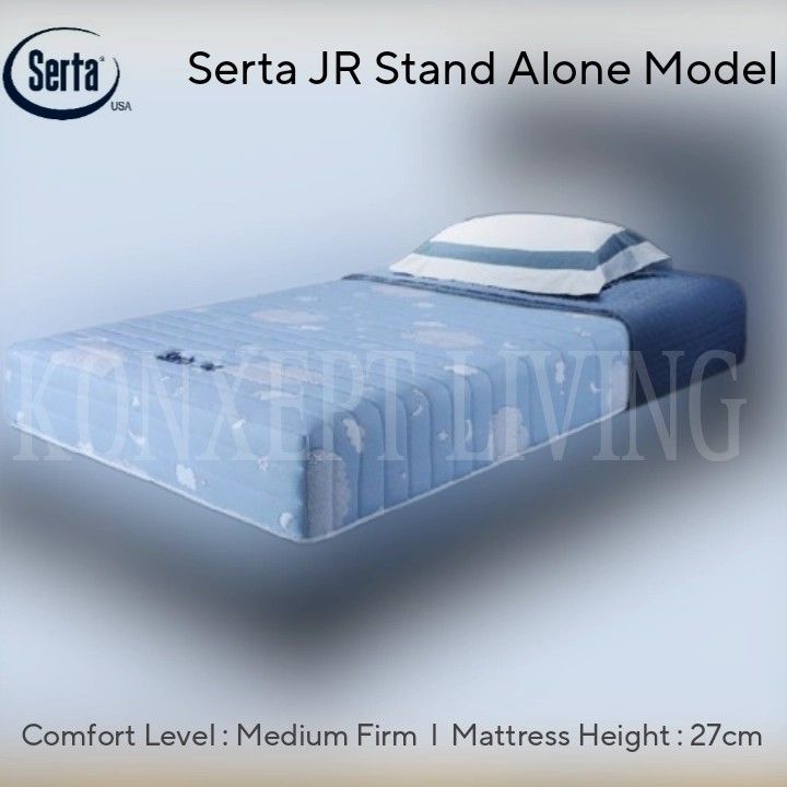 Serta Kasur Spring Bed Serta JR Stand Alone 100x200 Hanya Kasur