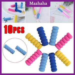Mazhaha 10 Pcs Soft anti-slip pen sleeve for painting tools drill pen grip