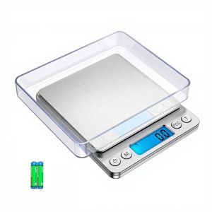 Kitchen Food Weighing Scale Digital Grams 3kg 0.1g Precise Cooking Baking Pocket Jewelry Scales