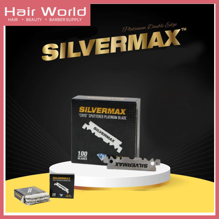 Silvermax (EUROMAX) Platinum Blade 100 single Edge blades Lazada