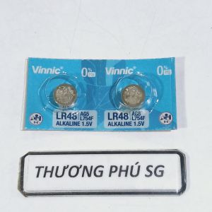 Pin 1.5V AG5 393A CX193 AG5 LR754 G5 LR48 193 GP93A 393 SR754W / HIệu VINNIC chính hãng