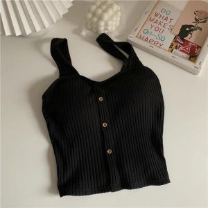 Korean Chic 2023 Small Camisole Top Vest Top Summer Outer Wear Sando Top For Women