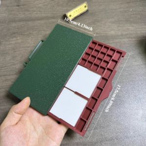 A6/A7 Pull-out Ultra-thin Watercolor Ceramic Palette for Loose Leaf Watercolor Book Travel Portable Painting Art Supplies