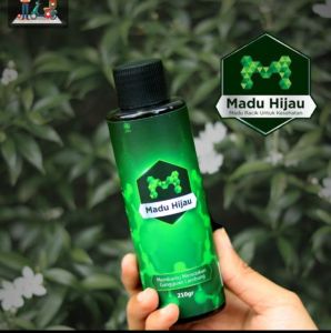 Obat Asam Lambung Herbal Madu Hijau Mengatasi Maag Kronis Kanker Lambung Gerd Axienty Sakit Perut Mual Muntah Susah BAB mengandung propolis dan madu asli BPOM Halal