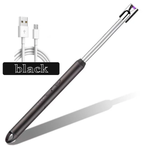 KIMP Rechargeable Arc Lighter - Windproof Flameless USB Lighter for Outdoor Use Gas Stoves and CandlesLighter