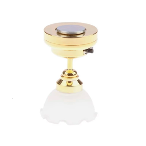 Flower Ceiling Lamp Furniture Doll House Miniature Pretend Play Accessories Life Scene Role Play Collection