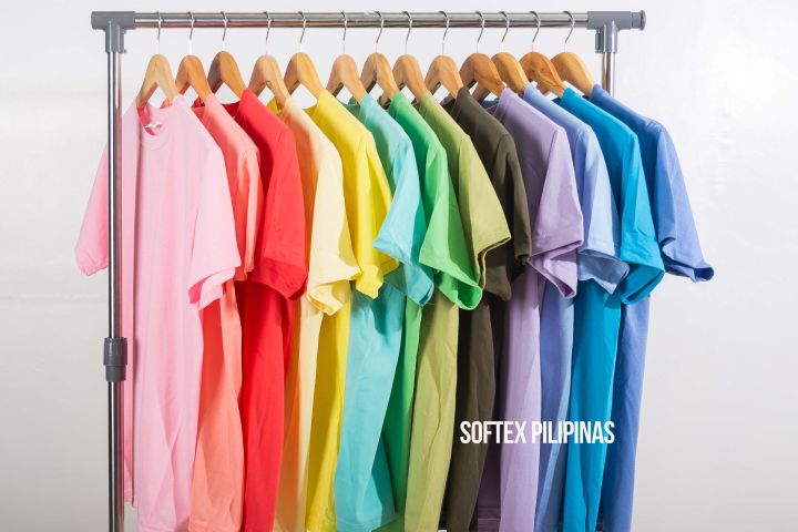 pastel color t shirts