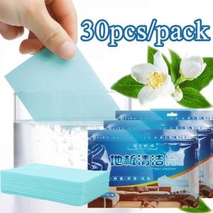 30 Sheets Tile Floor Cleaner Tablets All-around Dissolving Paper Cleaning Sheet Cleaning Wooden Floor Tiles