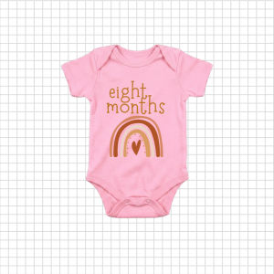 [INNOCENTTEES] BOHO RAINBOW - PINK - MILESTONE - ONESIES     BABY ONESIES     1 - 12 MONTHS