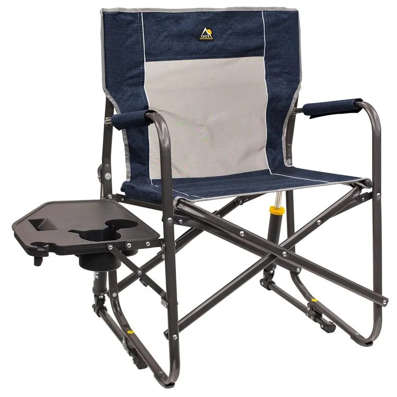 QAWSD GCI Outdoor Freestyle Rocker Portable Folding Rocking Chair