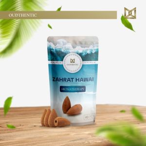 Dupa Pelor Oudthentic ZAHRAT HAWAI Aromaterapi Asap Bawah Isi 40 Pcs