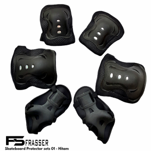 Frasser Deker Sepatu Roda / Deker Skateboard / Deker Inline Skate / Pelindung Lutut Siku SKBPR 01