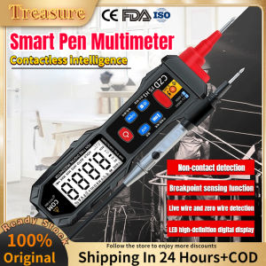 【100% Original】Digital Multimeter Pen Type NCV Handheld Backlight LCD Display DC/AC Voltage Meter