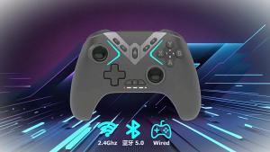 Wireless Bluetooth 2.4G Computer ios Mobile Phone switch Body Sensation PC Handle Hall Trigger steam Gamepad