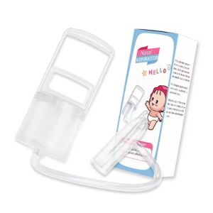 Manual Nasal Aspirator Baby Nose Suction Cleaner Reusable Safe Newborn Infant Toddler Mucus Removal Penyedut Hingus