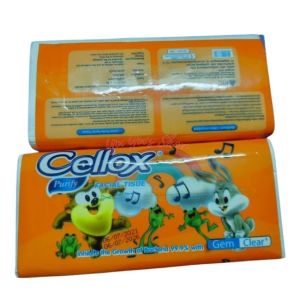 Combo 2 Gói Khăn Giấy Rút Lụa Cao Cấp Cellox 260 Tờ 2 Lớp 20x19cm Hàng Thái Lan