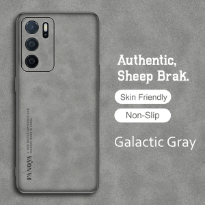 Soft Case Oppo A16 A54s Luxury Casing Sheepskin Leather