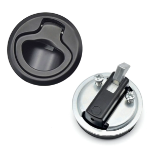 Flush Pull Hatch Slam Latch Hatch Locking Locker Universal for Yacht-Camper Marine Door Pull Latch Cabinet-Hardware