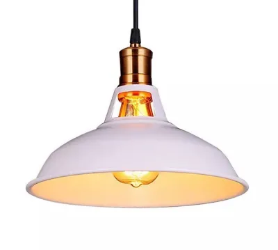 Đèn thả chao tròn hở cổ đui đồng phi 280 Đèn thả bàn ăn sang trọng