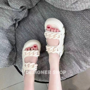 Sepatu Sandal Wanita Korea Viral Import Premium Terbaru Sendal Jelly