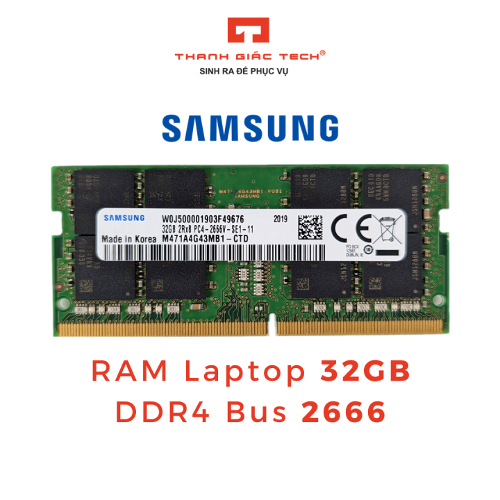 32gb Ddr4 Samsung 2666 2666mhz Ram Samsung Ddr4 32gb Ram Laptop