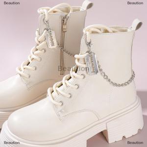 [COD] Beaution Gothic Punk Boot Shoe Decor Chain Easy-Release Buckle Mechanism Ideal DIY Shoe Accessory