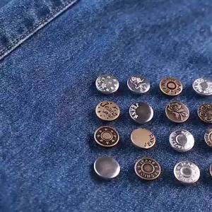 Waist-Tight Button Detachable Jeans Button Waist Big Change Small Adjustable Metal Button Waist-Tight Artifact