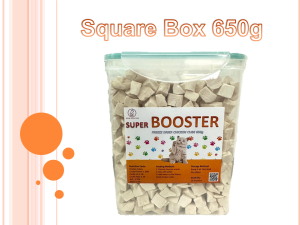 Freeze Dried SUPER BOOSTER Cat Chicken Cube 650g / Beku Kering SUPER BOOSTER Kiub Ayam Kucing 650g