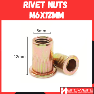 Carbon Steel Metric Rivet Nut Nutsert Flat Head Threaded Insert Nut sert M6  M8 M10