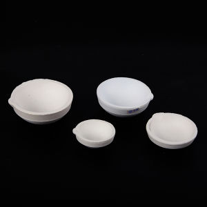 waqajh Nhiệt độ cao thạch anh silica nóng chảy crucible món ăn Bát Nồi đúc vàng bạc kim loại đồ trang sức đúc container
